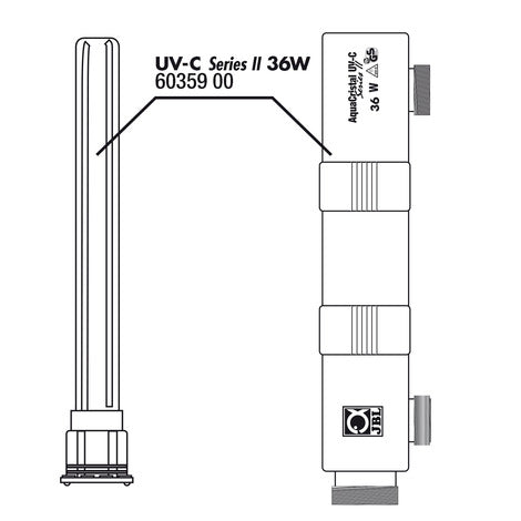 JBL AquaCristal AC UV-C onderdelen