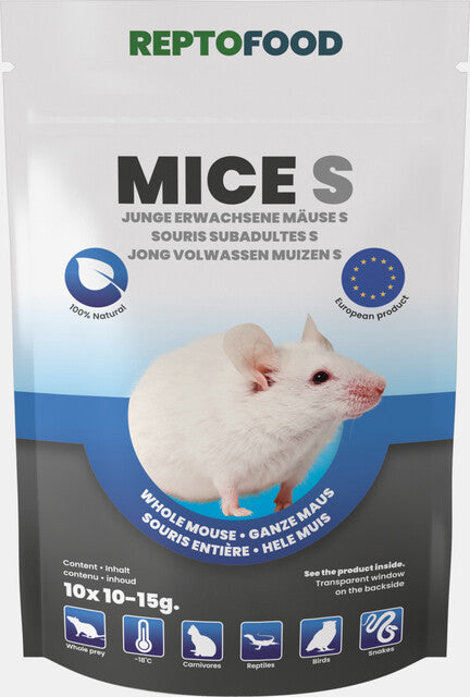 REPTO MUIZEN S 10-15 GRAM 10X