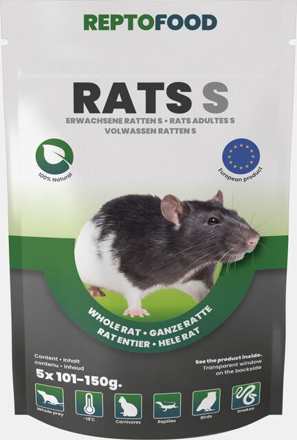 REPTO RATTEN S 101-150 GRAM 5X
