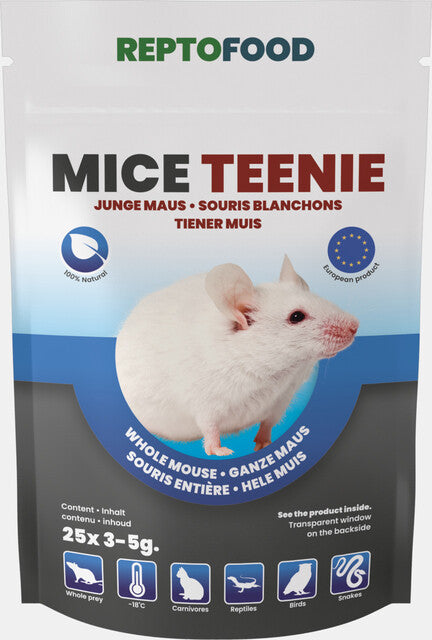 REPTO MUIZEN TEENIE 3-5 GRAM 25X