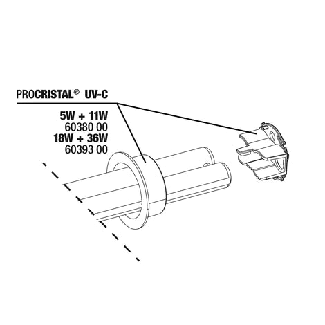 JBL ProCristal PC UV-C onderdelen