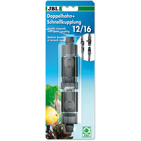 JBL dubbele kraan+snelkoppeling
