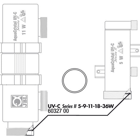 JBL AquaCristal AC UV-C onderdelen