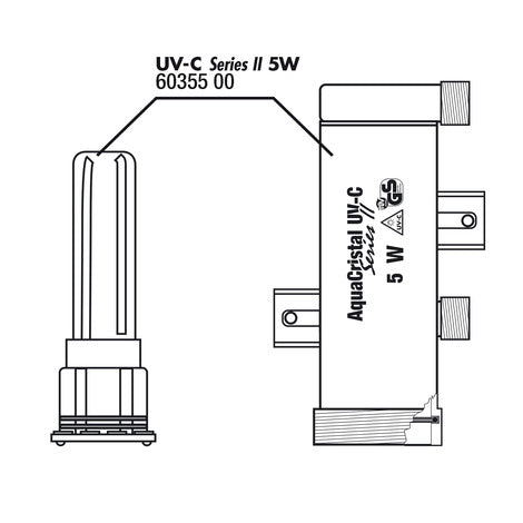 JBL AquaCristal AC UV-C onderdelen