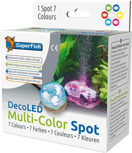 SuperFish Deco LED Multi-Color Spot