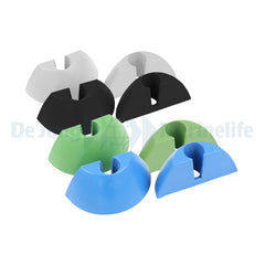 8 end caps for Care Magnet,
blue / gree