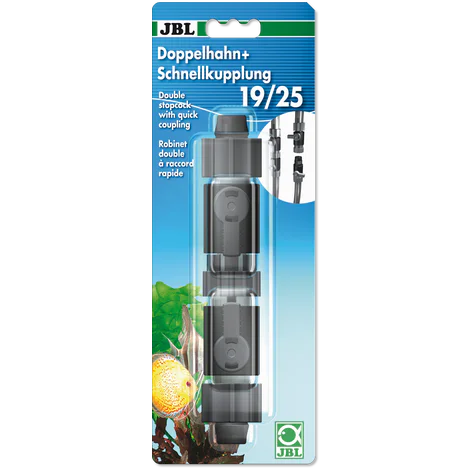 JBL dubbele kraan+snelkoppeling
