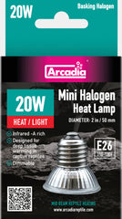 ARCADIA HALOGEN MINI BASKING SPOT 20 WATT