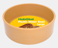 HABISTAT RONDE PLASTIC WATER BAK GROOT 13X13X4.5 CM