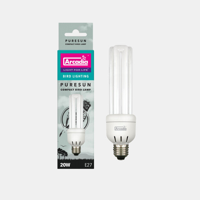 ARCADIA PURESUN COMPACT LAMP 2.4% 20 WATT