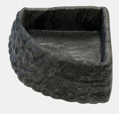 REPTO DECO CORNER DISH GREY L