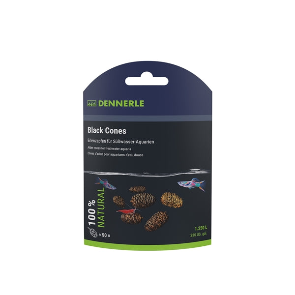 DENNERLE BLACK CONES 40 GR - VOOR 1200 L