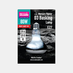 ARCADIA 2ND GENERATION MINI D3 UV BASKING LAMP
