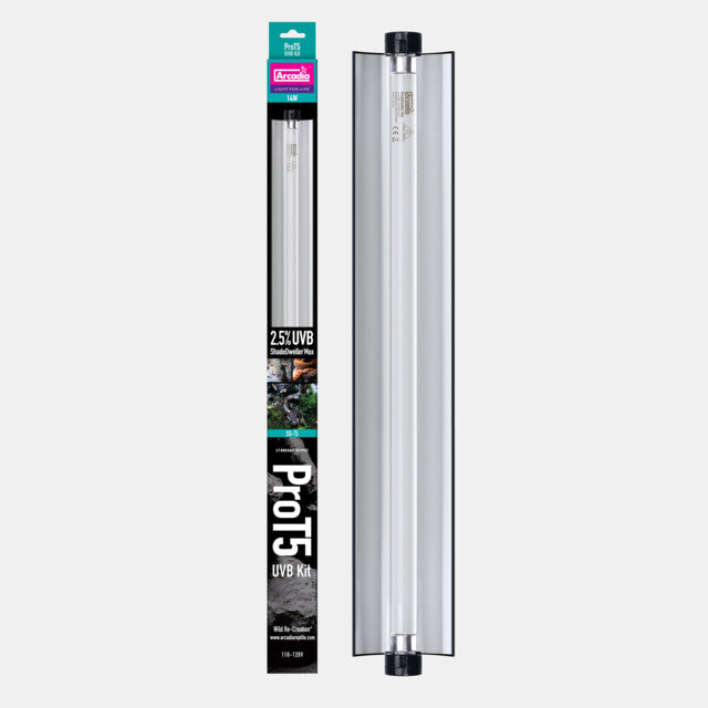 ARCADIA PRO T5 MAX SET SHADEDWELLER 2,5% UVB 14 WATT