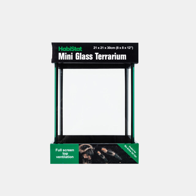 HABISTAT GLAZEN TERRARIUM 20 X 20 X 30CM