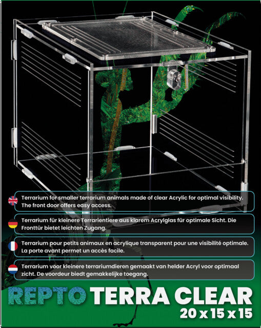 REPTO TERRA CLEAR 20X15X15.3 CM
