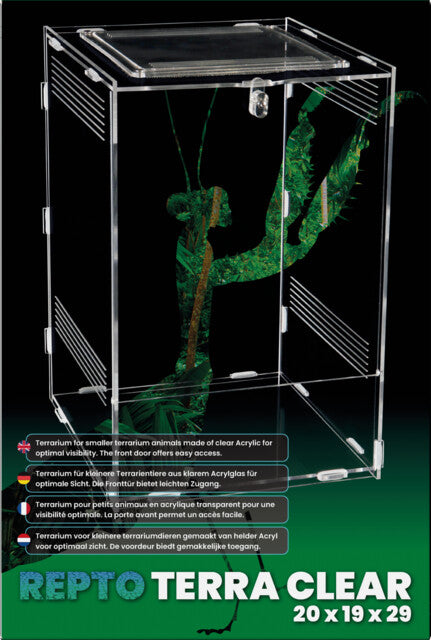 REPTO TERRA CLEAR 19.5X18.5X29 CM