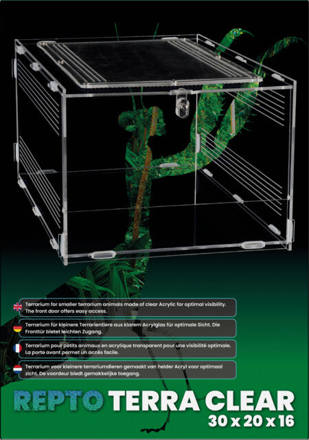 REPTO TERRA CLEAR 30X20X15.5 CM