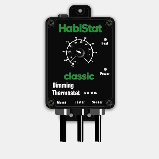 HabiStat Dimmende Thermostaat Wit of Zwart 600 Watt