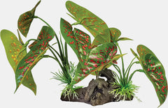 REPTO PLANT ON DECO ELEPHANT RED