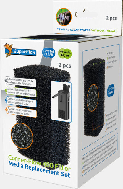 SF CORNER FILTER 400 MEDIA VERVANG SET