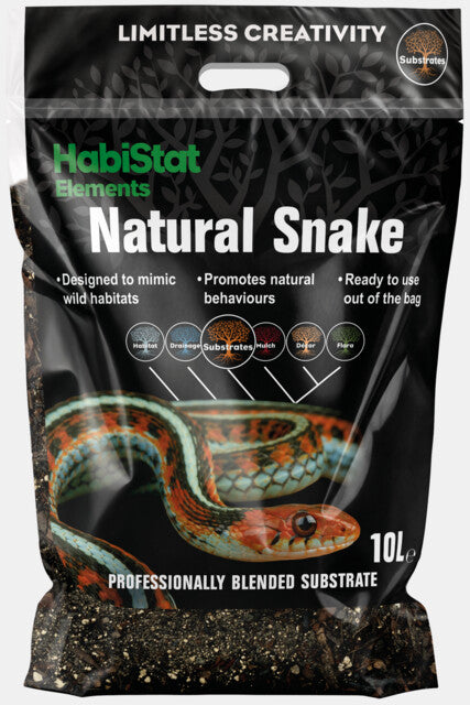 HABISTAT NATUURLIJK SLANGENSUBSTRAAT 10 L
