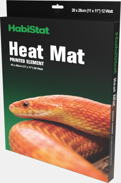 HABISTAT HEAT MAT CARBON PRINTED 28X28 CM 12 WATT