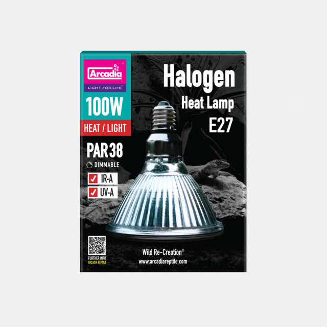 ARCADIA HALOGEN BASKING SPOT 100 WATT