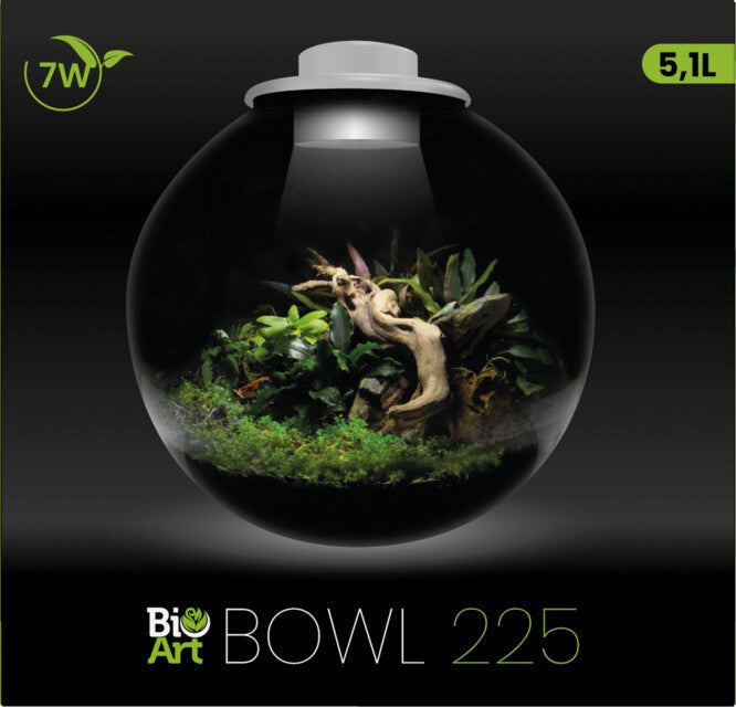 SF BIO ART BOWL 225 WIT OF ZWART
