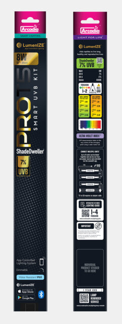 LUMENIZE PRO T5 UVB KIT SHADEDWELLER 7% UVB 8 WATT