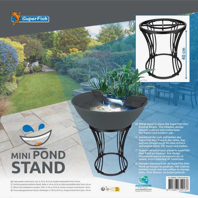 SF MINI POND STANDAARD voor Medakabowl 600
