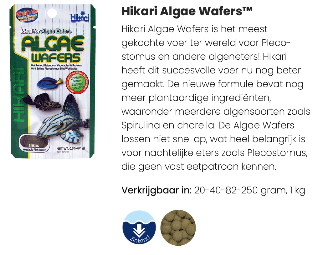 Hikari algae wafers