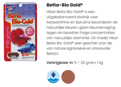 Hikari betta biogold