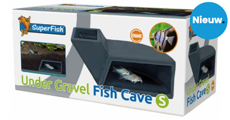 Superfish undergravel fish cave