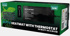 REPTO HEAT MAT WITH THERMOSTAT 24 WATT 45X20 CM