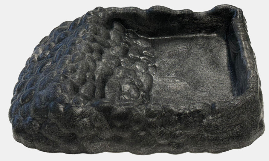 REPTO DECO TORTOISE DISH GREY XL