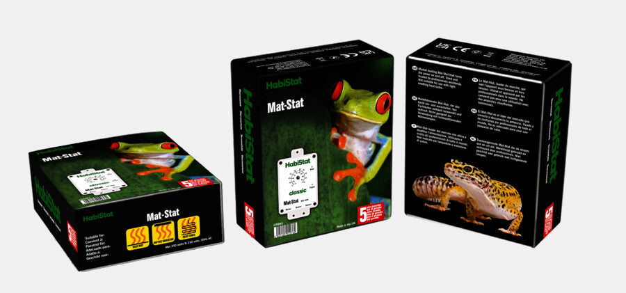 HabiStat Mat Stat wit / zwart 300 watt