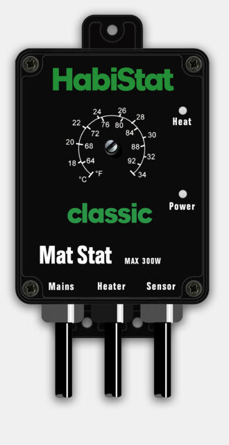 HabiStat Mat Stat wit / zwart 300 watt