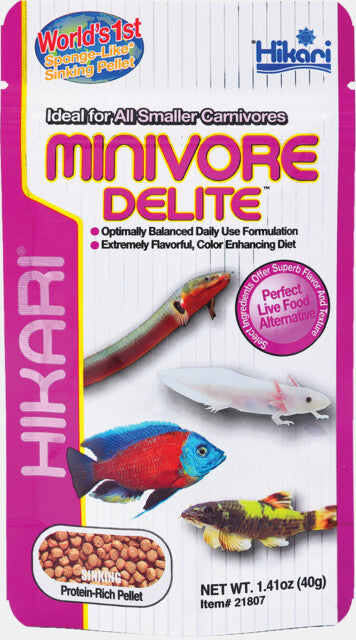 Hikari Minivore Delite 40 gram