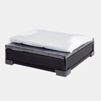 HABISTAT GLAZEN TERRARIUM 60 X 45 X 45CM FLAT-PACKED