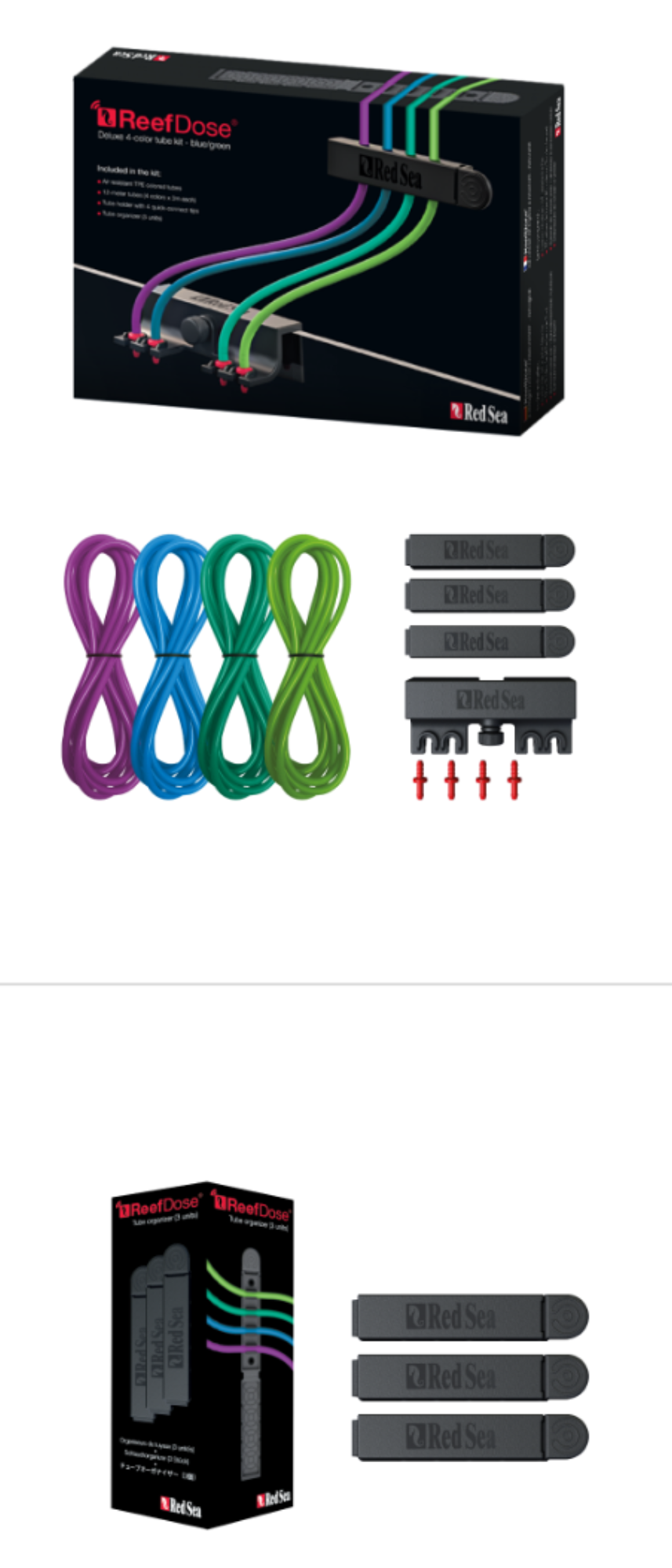 Red Sea ReefDose Accesory kit Blue-Green