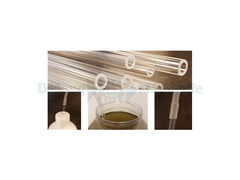 10x ≈325mm Acrylic rigid airline ø5mm pack
