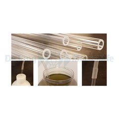 10x ≈325mm Acrylic rigid airline ø5mm pack