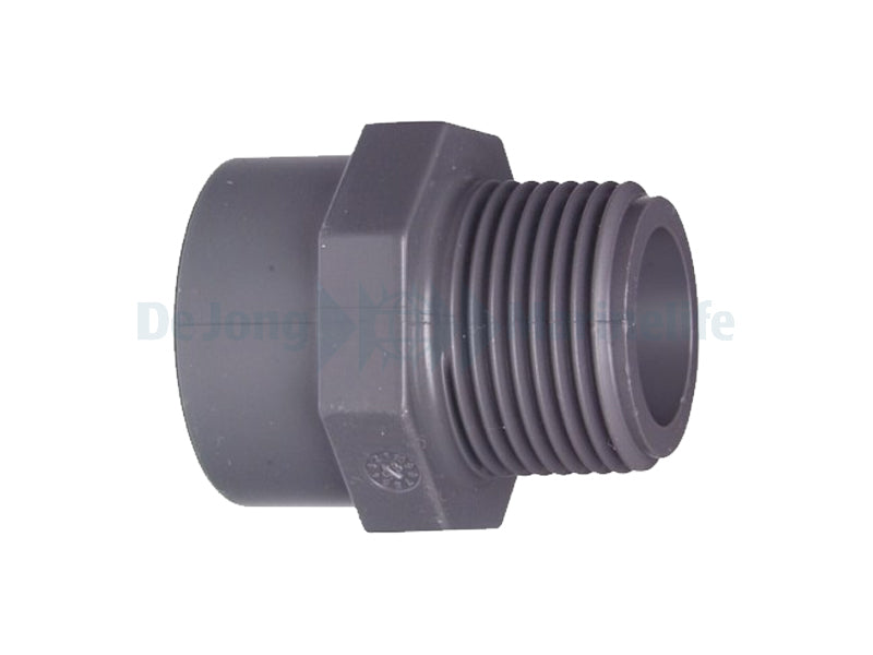 adaptor male thread 50 x 1 1/2"