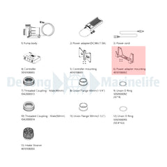 Adapter mounting (only suitable for VarioS 10)