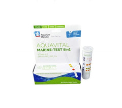 AQUAVITAL MARINE TEST - 5 in 1 - 50 Test Strips