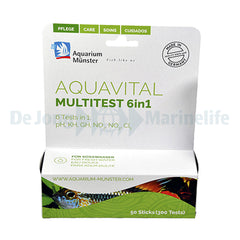 AQUAVITAL MULTITEST 6 in 1 N-W50 Test StripsDE/GB/FR/NL/SE/D