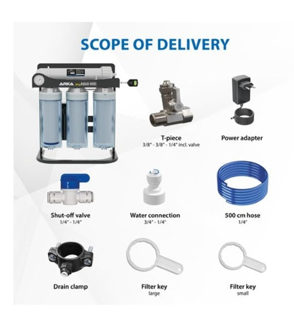 ARKA myAQUA400® - for up to 400 L per day