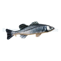 Black Bass Pillow - Medium