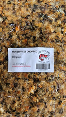 Shrimpfood Mussel Meat (Chopped) - 100g Bag